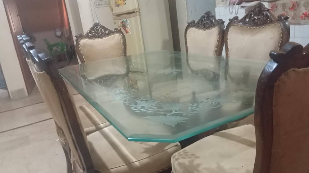6 SEATER DINING SET 0