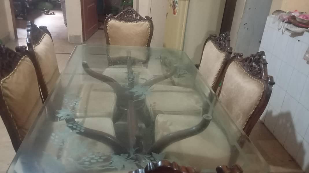 6 SEATER DINING SET 3