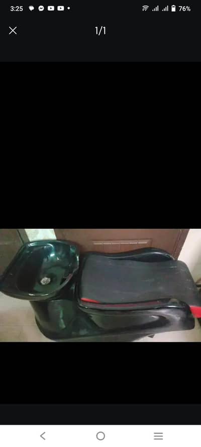 salon washing unit
