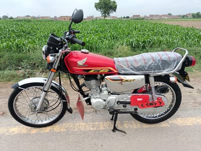 Honda cg 125 special edition 22model all Punjab number 0306/84/20/481