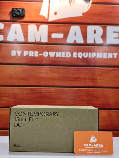 Sigma 15mm f1.4 DC, Crop Body lens, Latest In pakistan, Sigma Crop bod