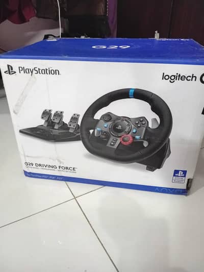 LOGITECH G29 DRIVING FORCE RACING WHEEL + PEDALS