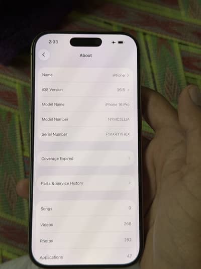 16pro jv battery 100%