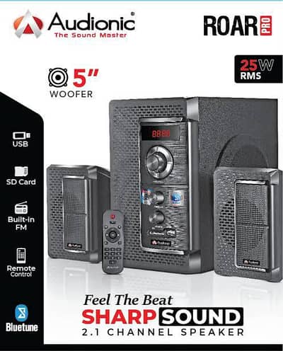audionic woofer speakers heavy bass