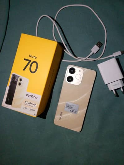 Realme Note 70 (4GB/128GB) 10/10 Condition With Full Box