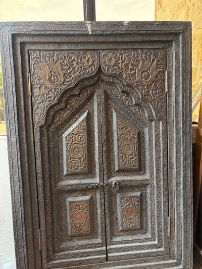 Handcrafted wooden door