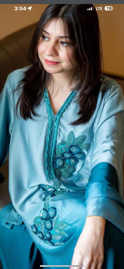 silk suit