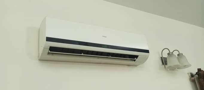 Haier 1.5 Ton Split AC (non-inverter) at Transit Camp
