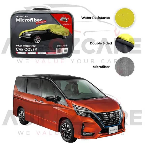 Nissan Serena Microfiber Car Top Cover - Model 2016-2026