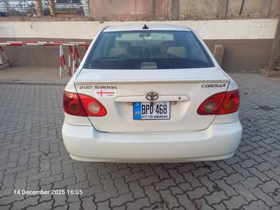 Toyota Corolla 2.0D Saloon 2003 for Sale – Excellent Condition