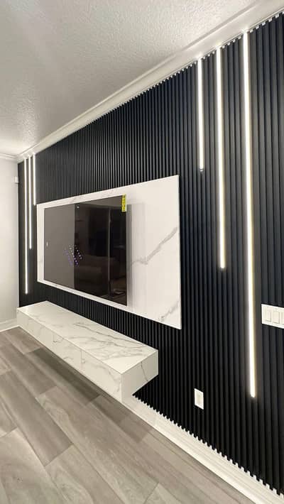 LED Media Wall/ Future wall/ Bed Wall/ Kitchen Cabinet/ Dressing Table
