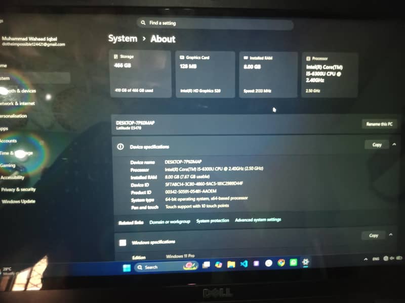 Dell E5470 1