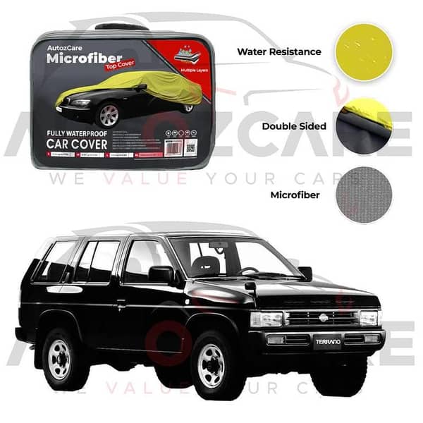 Nissan Terrano Microfiber Car Top Cover - Model 2002-2006
