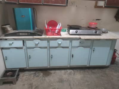 kitchen 9 cabinets 6 droa all ok very cheap price