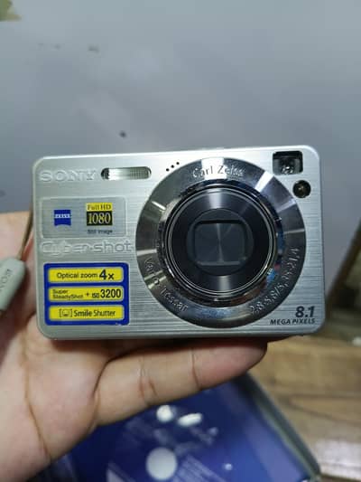 Sony w130. . 8.1mega pixel