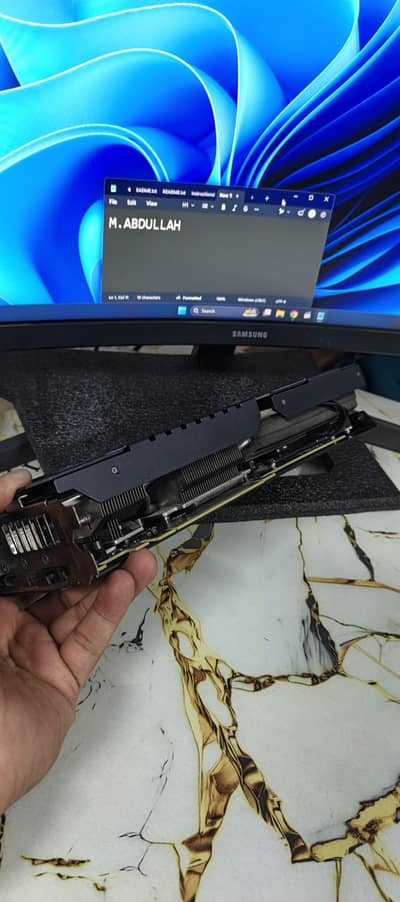 Rtx 3060ti Asus Tuf tripple Fan
