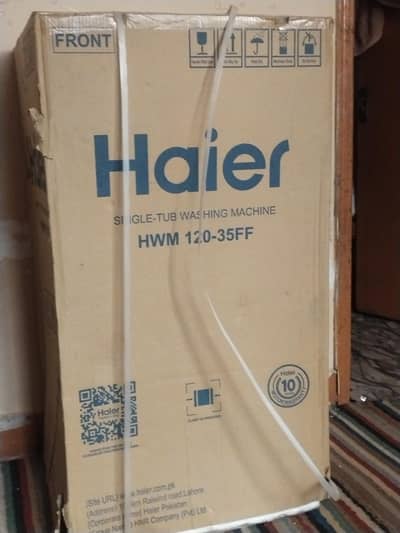 Haier washing machine