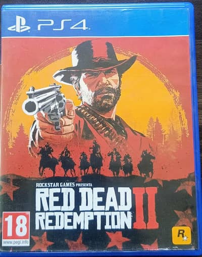 RDR2 PS4 Disc