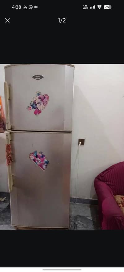 Haier HRF-380 Refrigerator 370L – Used – Excellent Cooling