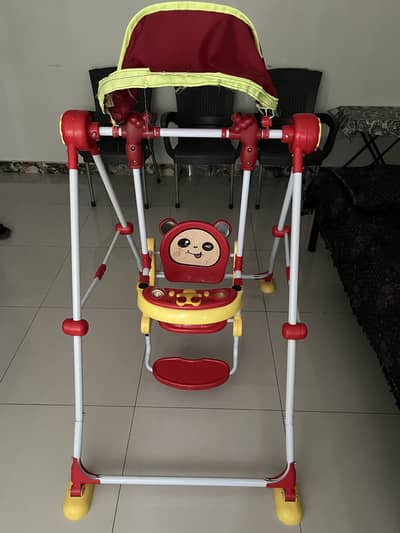 Musical Baby Swing in new condition