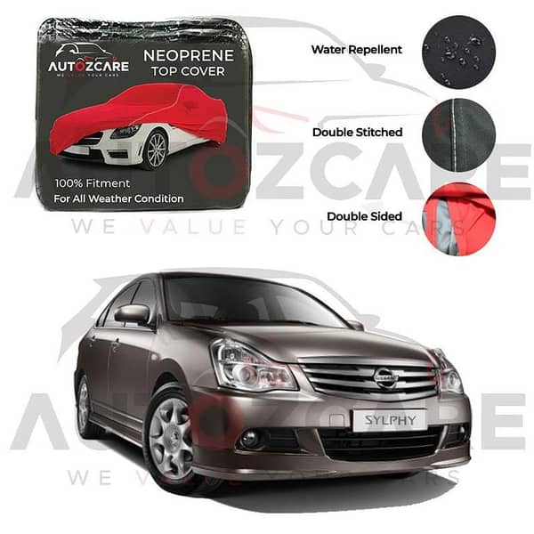 Nissan Sylphy Neoprene Top Cover - Model 2005-2012
