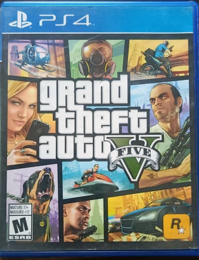 GTA5 PS4 Disc