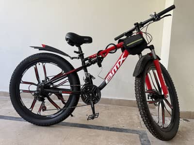 BMX mountain and road Cycle slightly used as new bicycle