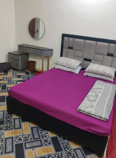 king bed with mattress 2 sofa dressing with mirror