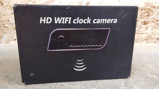 hd wifi clock camera