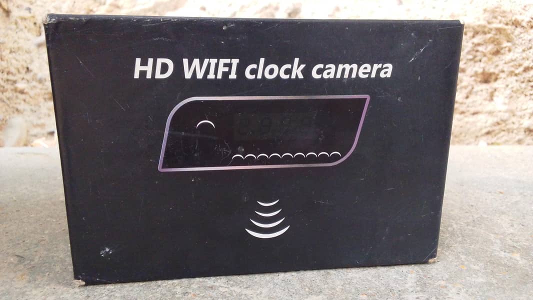 hd wifi clock camera 0