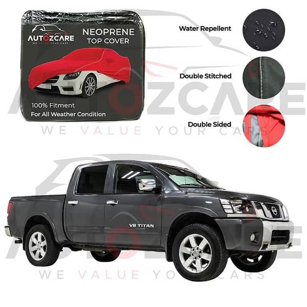 Nissan Titan Neoprene Top Cover - Model 2003-2015