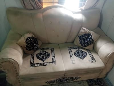 yellow colour sofa ha