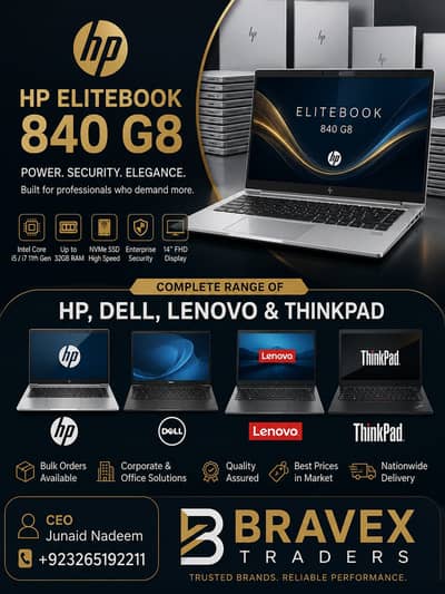 HP EliteBook 840 G8 | HP, Dell, Lenovo & ThinkPad All Models Stock