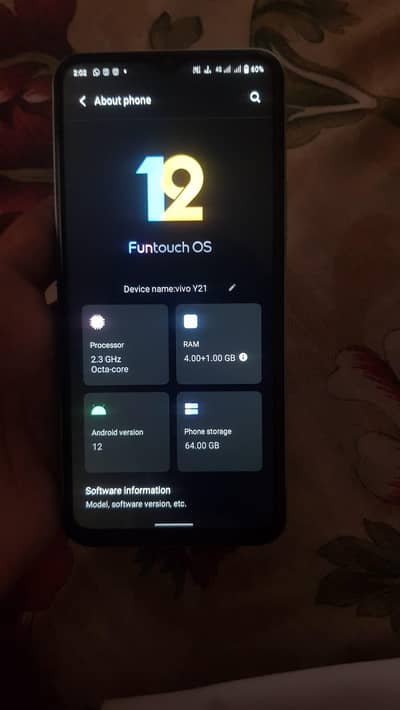 Vivo Y21 4+1/64