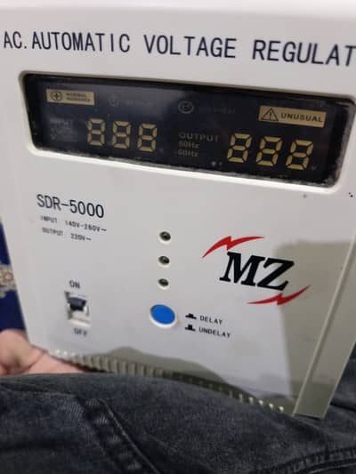 Stablaizar 5kwatt copar  sarvo coil AC ak tone 8month use