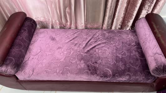 couch and puffy complete set