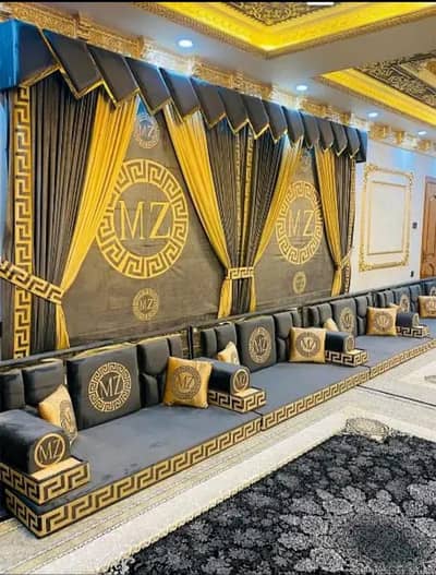 L shape sofa Arabic majlis, o3109621351