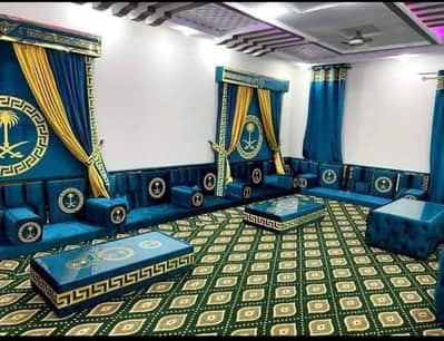 L shape sofa Arabic majlis, o3109621351