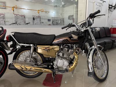 CG 125 GOLD EDITION 2024 MODEL