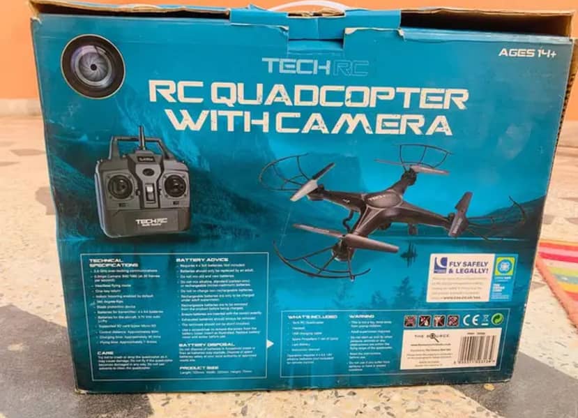 RC quadcopter with camera 2