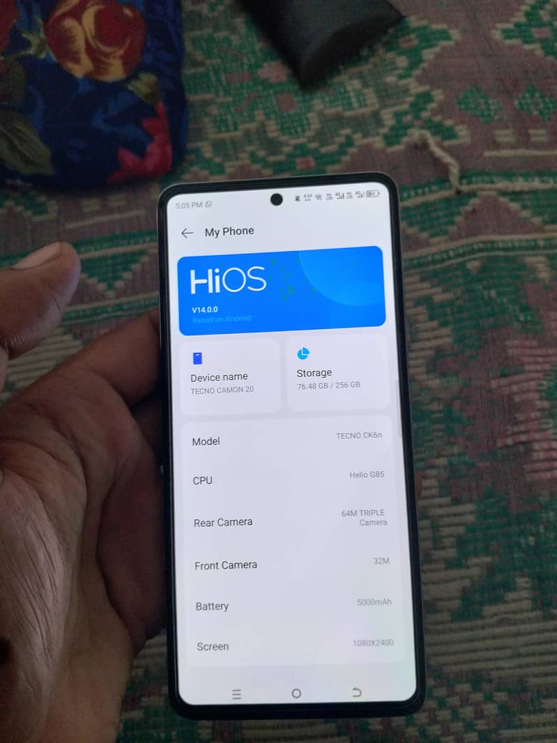 Tecno CAMON 20 0