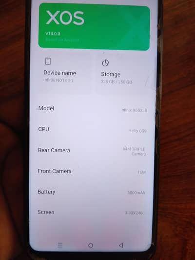 Infinix Note 30