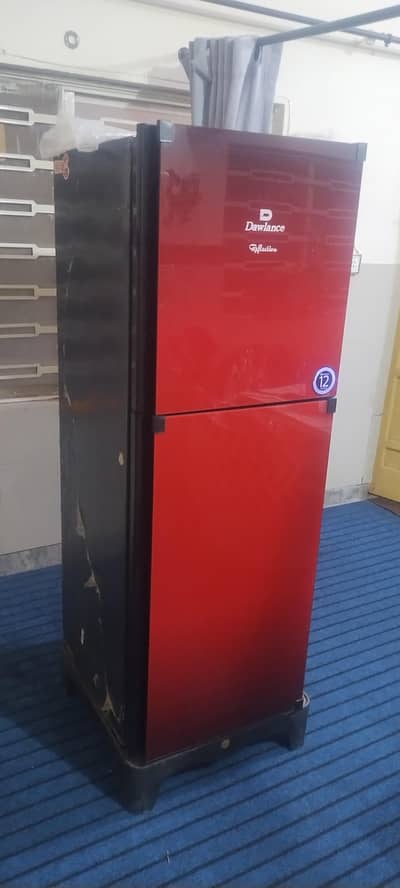 Dawalance Reflection Glass Door (Red Color)