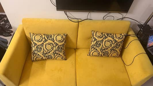 Mustard Yellow Velvet