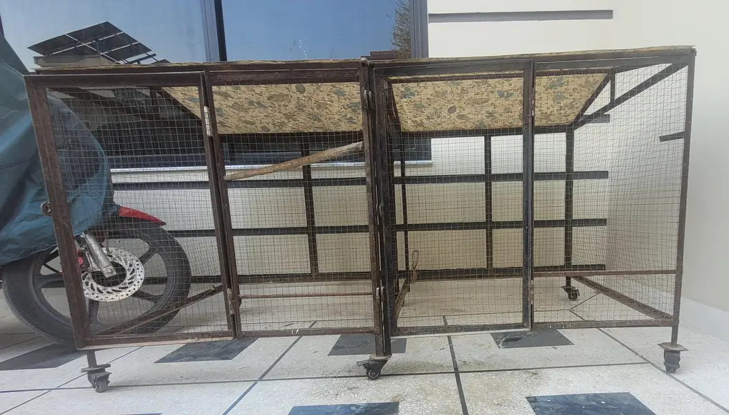 Cage | Parrot cage | Iron cage | Hens cage | Solid cage — photo 2