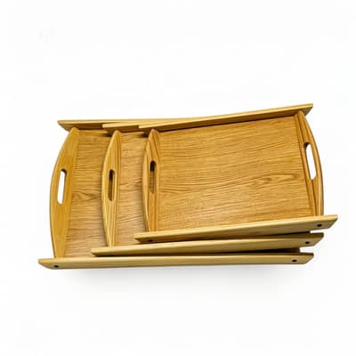 Wooden Tray set