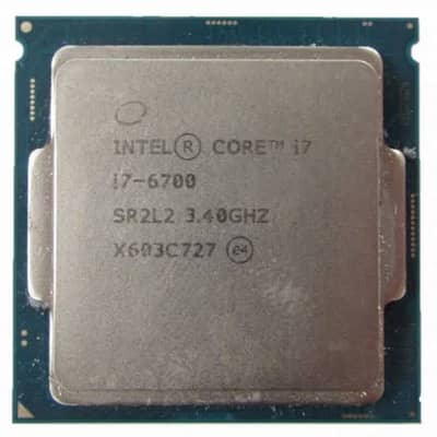 Intel i7 6700(6th gen) processor used in 100% working conditions 4c8T