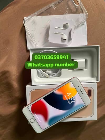 iphone 7 plus pta approved 128gb with complete box