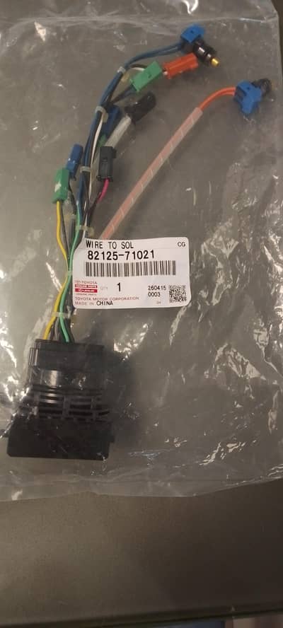 Toyota Fortuner Wire Transmission