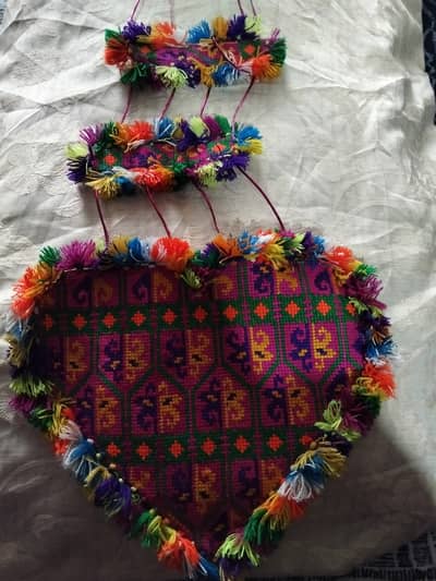 It is hand made haar